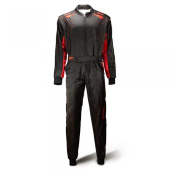 Speed Kartoverall SILVERSTONE RS-2 schwarz/rot Gr. 150